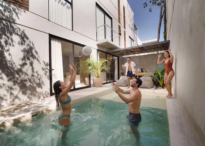 Seremonia 3br With Private Pool & Jacuzzi Pousada Tulum